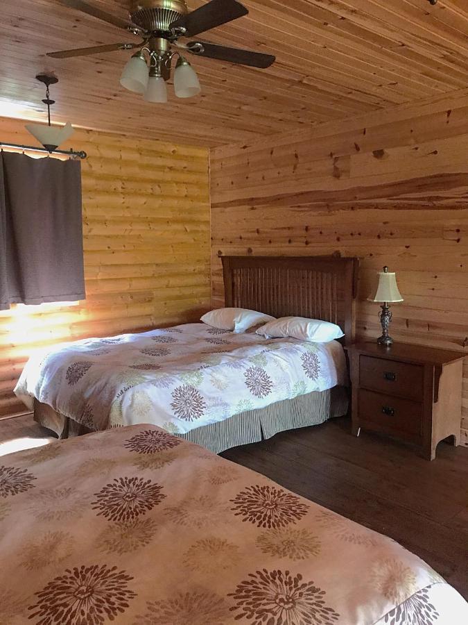 Chalets Et Spa Lac Saint-Jean Chambord Bagian luar foto